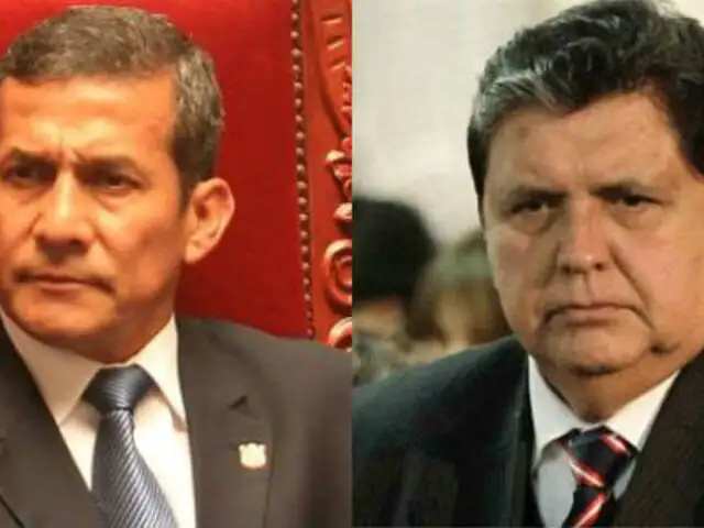 Ollanta Humala y Alan García se verán las caras el lunes 3 de junio