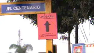 Inician plan piloto de reordenamiento vehicular en Barranco