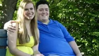 Matrimonio entre anoréxica y obeso causa sorpresa en Estados Unidos