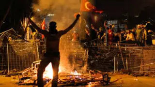 Turquía: gases lacrimógenos dispersan protestas contra el Primer Ministro