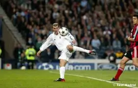 Zidane intentó repetir golazo que dio al Madrid su novena Champions