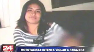 Mototaxista agredió salvajemente a joven madre que impidió que la violaran