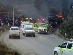 Huancayo: aparatoso accidente en la Carretera Central deja seis muertos