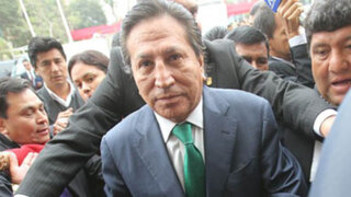 Toledo volvió al Perú para responder ante la Fiscalía por enriquecimiento ilícito