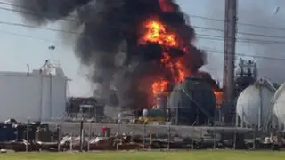 Impactantes imágenes de explosión en planta química de Luisiana