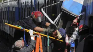 Choque de trenes en Argentina deja tres muertos y más de 300 heridos