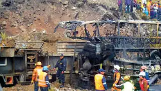 Fiscalía ratificó que chofer de cisterna causó tragedia en Morococha