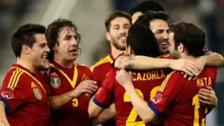 España superó sin problemas a Uruguay por 2-1 en Copa Confederaciones