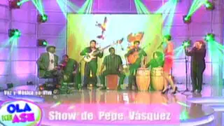 Emotivo ‘miniconcierto’ criollo de Pepe Vásquez en Ola ke Ase