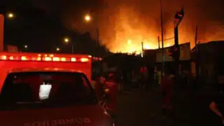 Incendio en vivienda alarmó a los vecinos del Centro de Lima