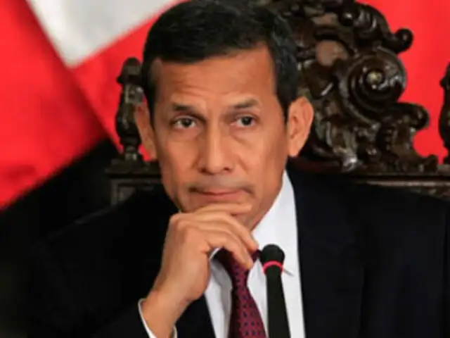 Humala busca respaldo de líderes políticos ante fallo de La Haya