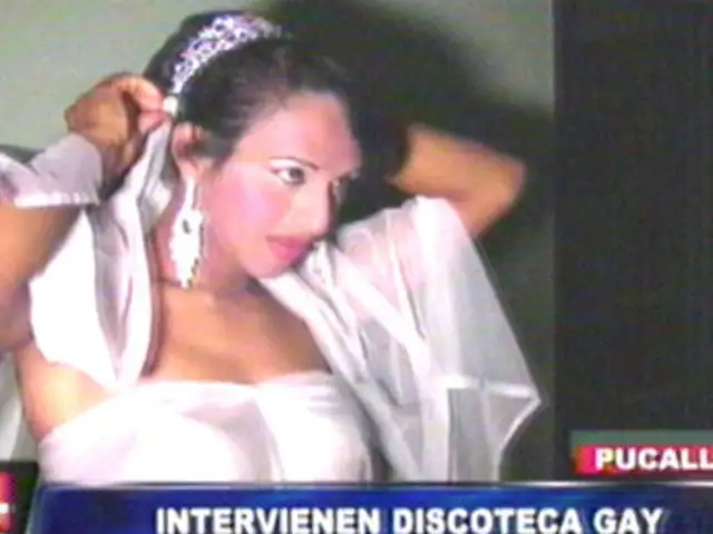 Policía interviene boda gay en discoteca de Pucallpa