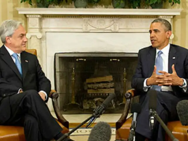 Piñera aseguró que EEUU y Chile comparten un compromiso por la paz