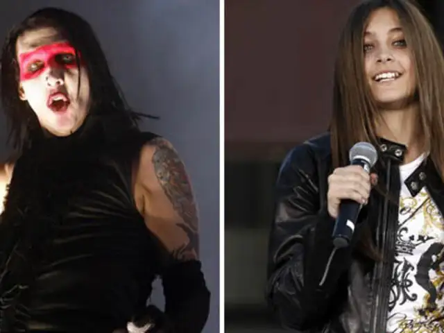 Marilyn Manson envía mensaje de aliento y buenos deseos a Paris Jackson