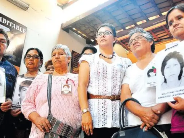 Familiares de víctimas de Barrios Altos y La Cantuta  satisfechos con negativa de indulto