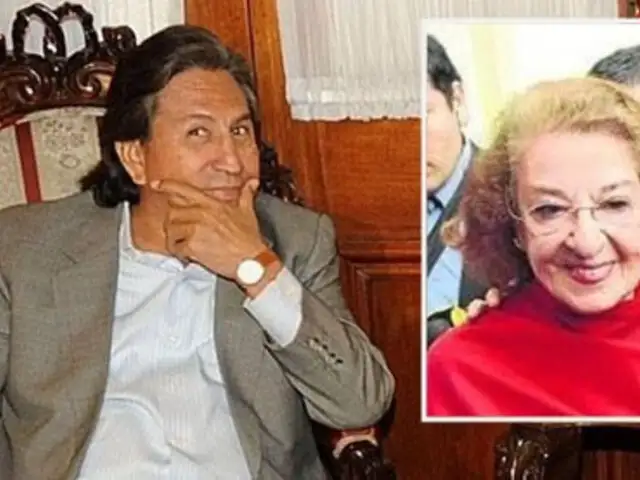 Poder Judicial inmovilizó cuenta bancaria de suegra de Alejandro Toledo