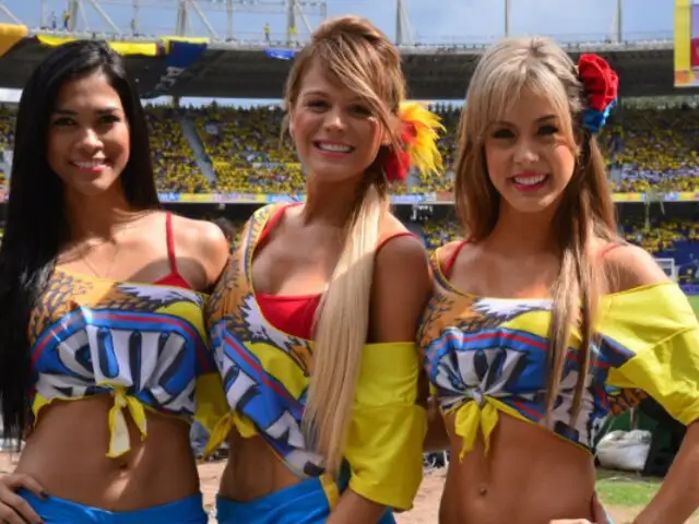 Colombia vive una fiesta por las previas al partido contra Perú