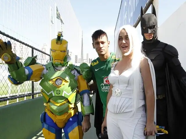 Batman, Iron Man y Tormenta son los nuevos guardaespaldas de Neymar