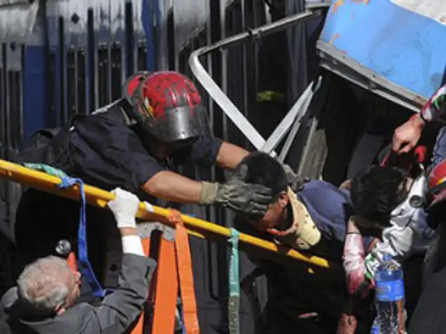 Choque de trenes en Argentina deja tres muertos y más de 300 heridos