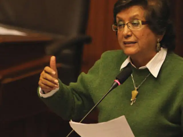 Rosa Mávila: Fuga del penal de Lurigancho fue planificado con meses de anticipación