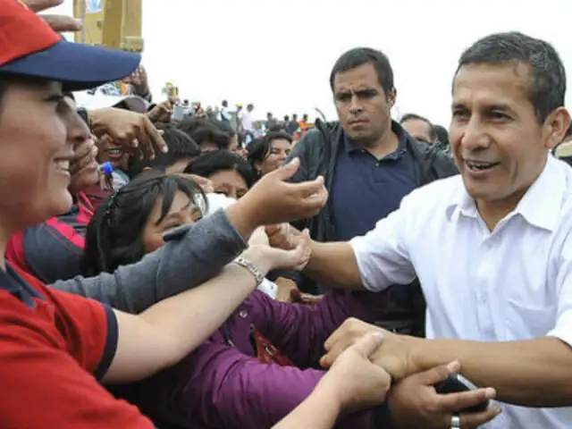 Presidente Humala inaugura tambo en poblado ayacuchano de Occollo