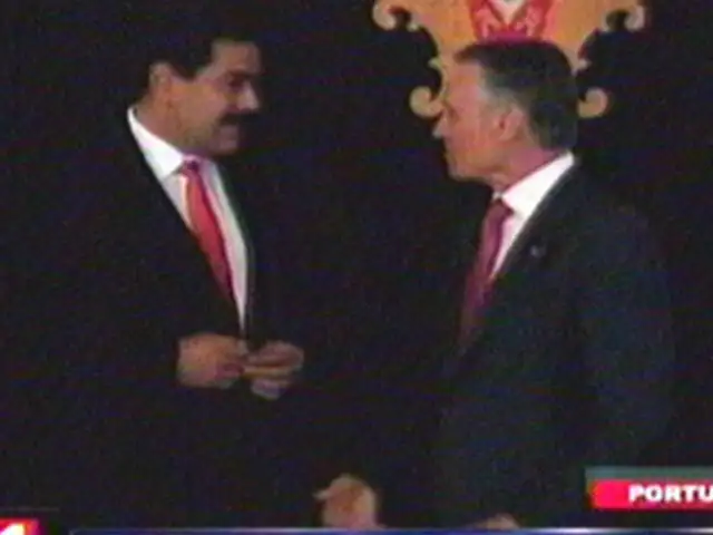 Presidentes de Portugal y Venezuela buscan fortalecer acuerdos