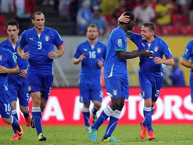 Italia derrotó 4-3 a Japón en la Copa Confederaciones