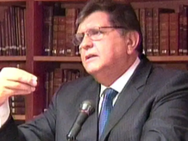 Proética: Expresidente Alan García debe de allanarse a las investigaciones