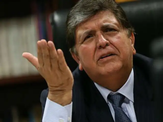 Alan García plantea propuestas para un mejor Gobierno a Ollanta Humala