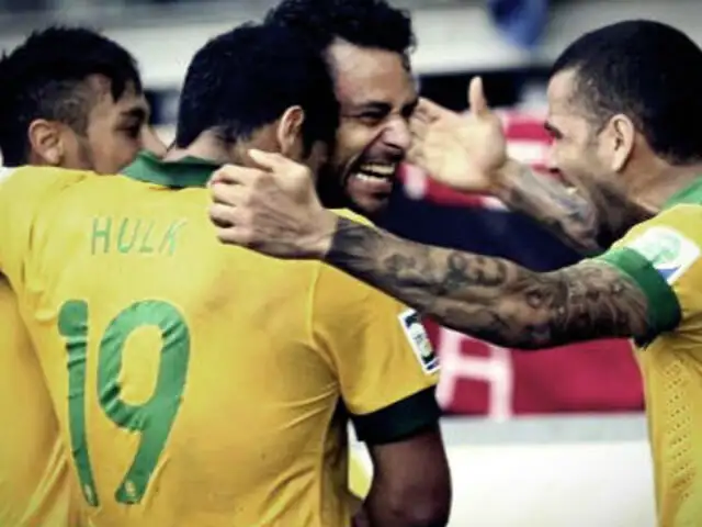 Copa Confederaciones: Brasil vence 2-1 a Uruguay y se va a la final