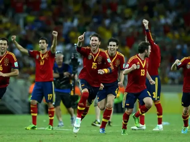 España pasó a la final de la Confederaciones tras superar en penales a Italia