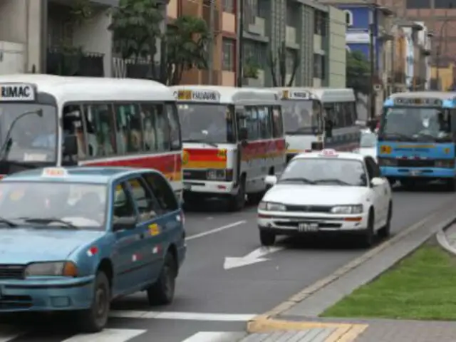 Sólo vehículos concesionados recorrerán avenidas Arequipa, Tacna y Garcilaso