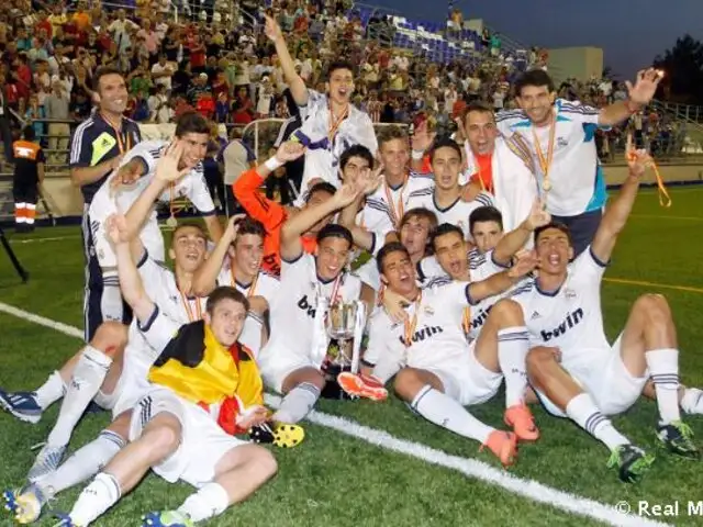 Con goles de Cristian Benavente Real Madrid ganó la Copa del Rey Juvenil
