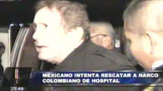 Narcotraficante colombiano fue recapturado tras fuga del Hospital Militar