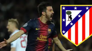 Atlético Madrid ficha a David Villa por 5,1 millones de euros