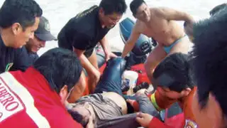 Dos universitarios mueren ahogados debido al fuerte oleaje en Chimbote