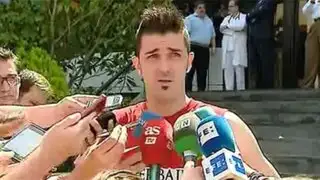David Villa: Vengo al Atlético de Madrid a conseguir muchos títulos