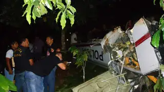 Caída de helicóptero en Tingo María se habría debido a fallas mecánicas
