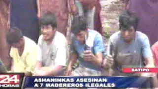 Exclusivo: Asháninkas asesinan a madereros en Satipo