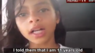 VIDEO: niña de 11 años escapa para evitar casarse con un anciano
