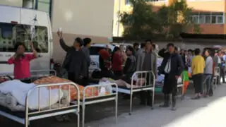 Terremoto de 6.6 grados causó la muerte de 75 personas en China