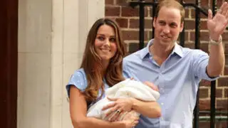 Los duques de Cambridge Guillermo y Kate presentan al ‘Bebé Real’