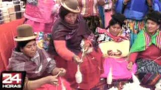 Feria de la Peruanidad ofrece prendas hechas con fibras de alpaca