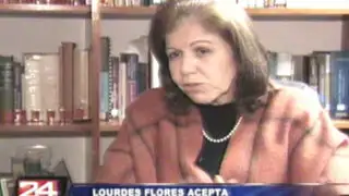 Lourdes Flores reconoce que su bancada pudo frenar la ‘repartija’