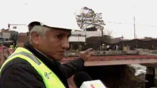Emape inicia instalación de puente Bailey en San Martín de Porres