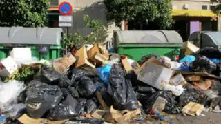 Noticias de las 7: Santiago de Chile amaneció sucia por huelga de basureros