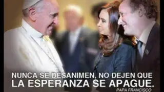Argentina: imagen del Papa Francisco es usada en propaganda política
