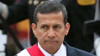 Ollanta Humala no teme investigación en el Congreso por caso Obregón