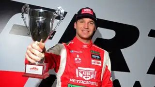 Nicolás Fuchs ya está en Lima tras coronarse Campeón Mundial de Rally