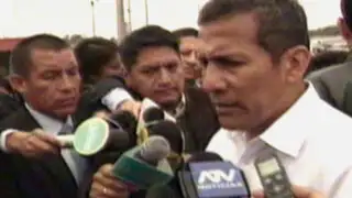 Presidente Humala: Con violencia cafetaleros no solucionarán su problema